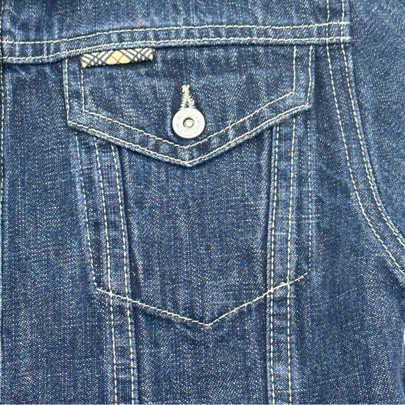 Burberry jean jacket size 10 Kids - Picture 6 of 8